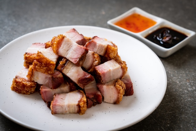 Cripsy pork belly