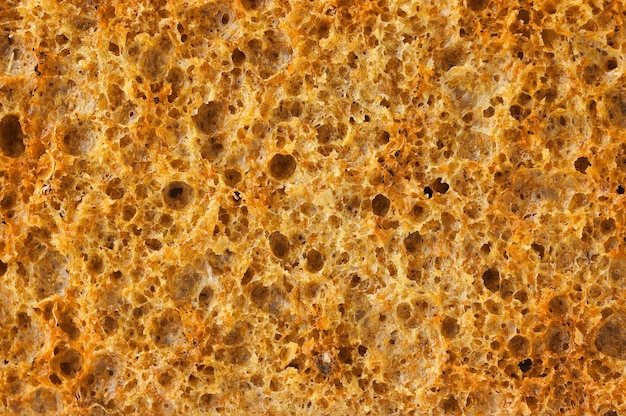 Crisp bread closeup horizontal background