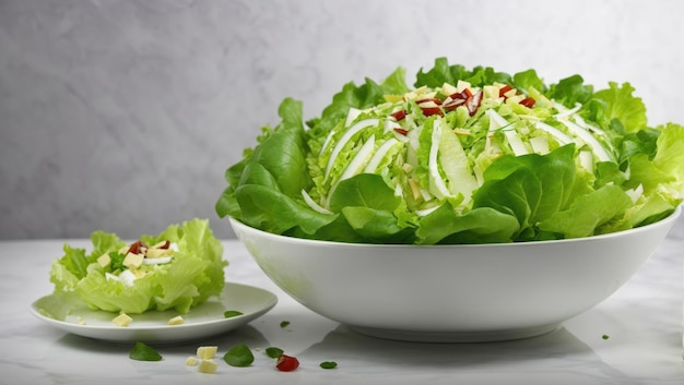 Crisp and Fresh The Allure of Iceberg Lettuce Salad