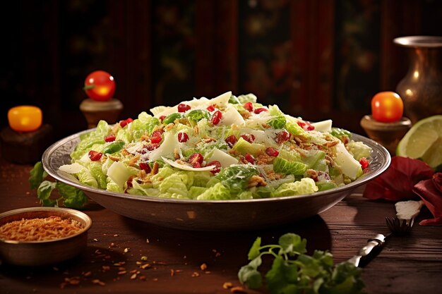 Crisp Romaine salade