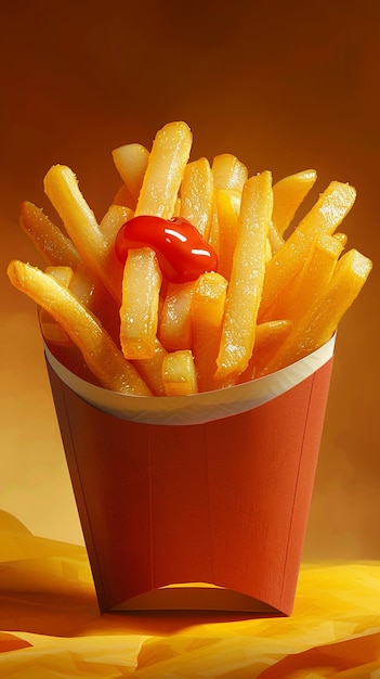 Crispy French Fries Graphic