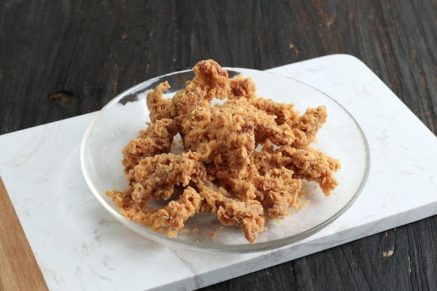 Crispy Fried Chicken Skin