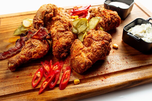 Crispy  fried chicken