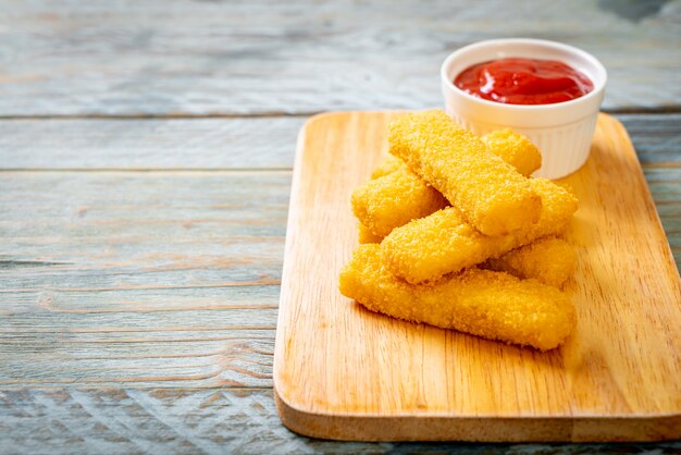 crispy fried fish fingers