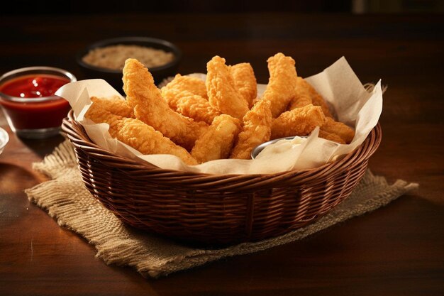 Crispy Fried Shrimp Basket