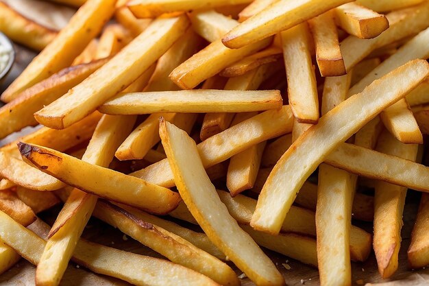 Crispy golden french fries