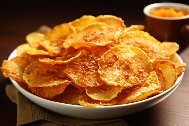 Crispy Homemade Potato Chip Delight