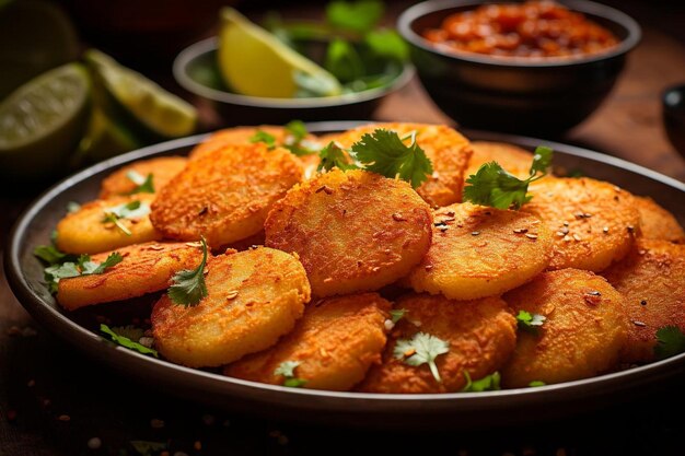 Crispy Idli Closeup Shot Best fast food Idli picture photography