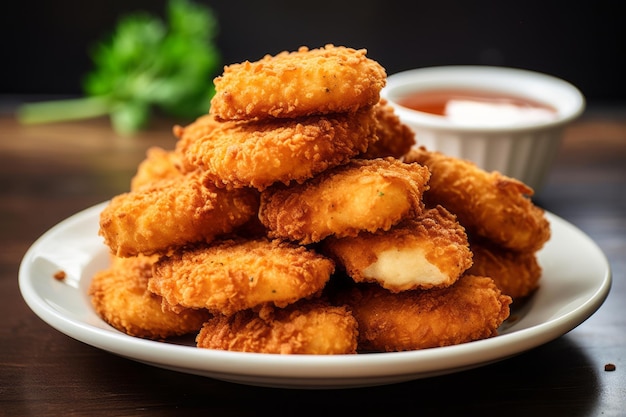 Crispy Perfection Savory Chicken Nugget