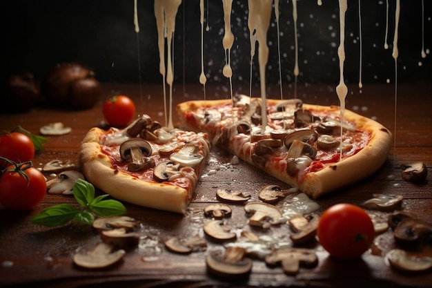 Crispy Pizza Elegance (Kruisige pizza elegantie)