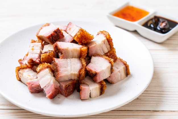 crispy pork belly