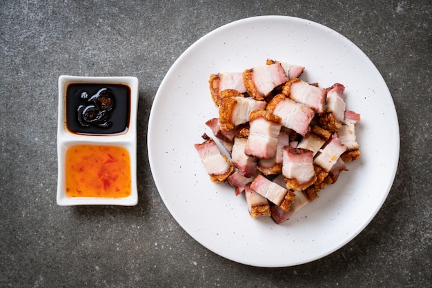 crispy pork belly