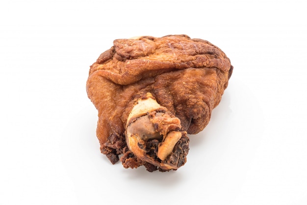 Crispy pork knuckle or German Pork Hocks