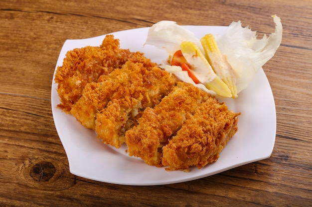 Crispy Pork with cheese