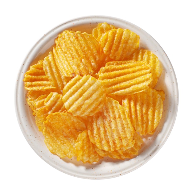 Crispy potato chips