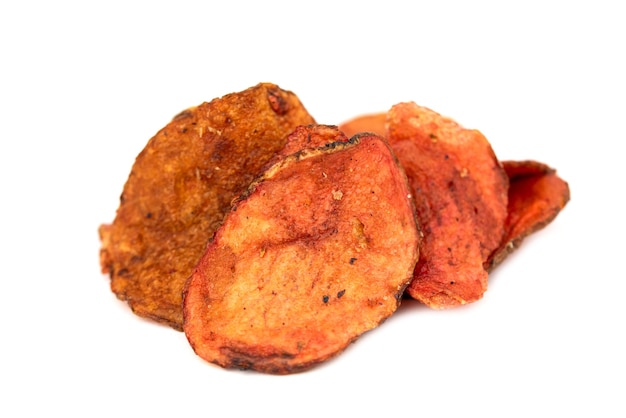 the crispy red potato chips