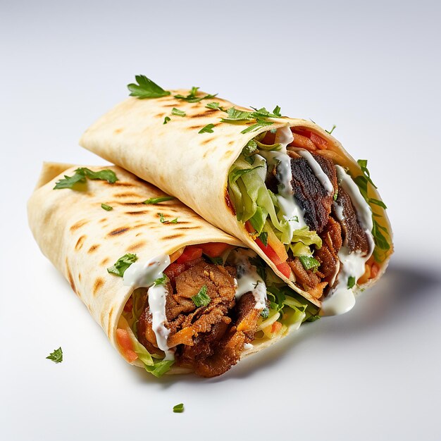 Photo crispy shish tawook sandwich