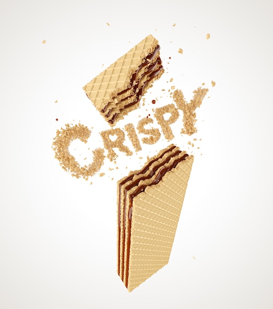  Crispy wafer chocolate flavor