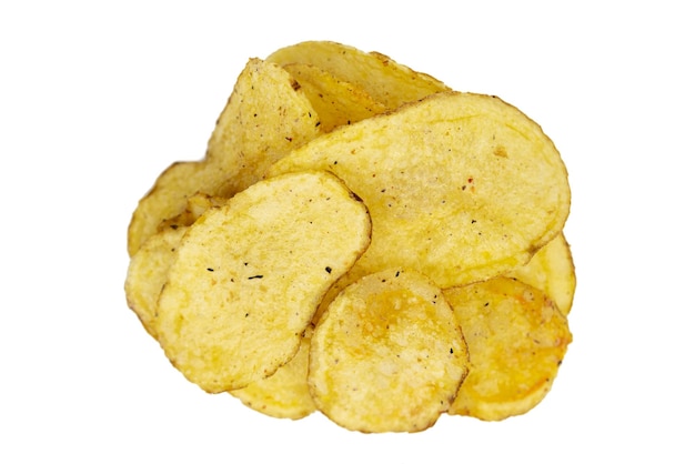 the crispy yellow potato chips