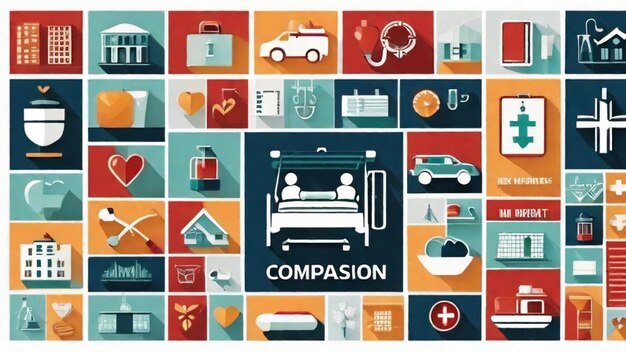 Photo critical care and compassion in the hospital