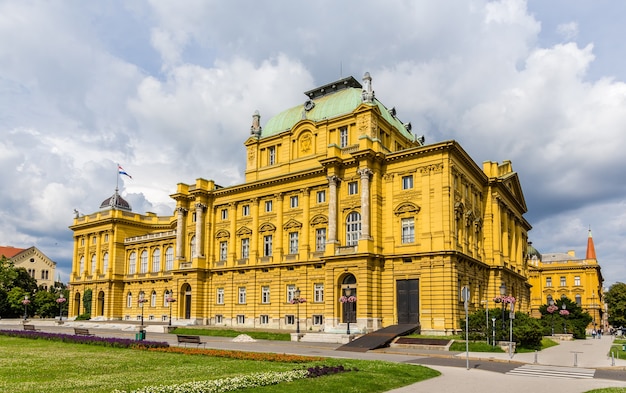 Croatian National Theatre in Zagreb