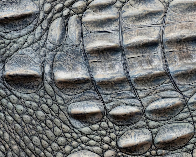 Photo crocodie animal skin texture background