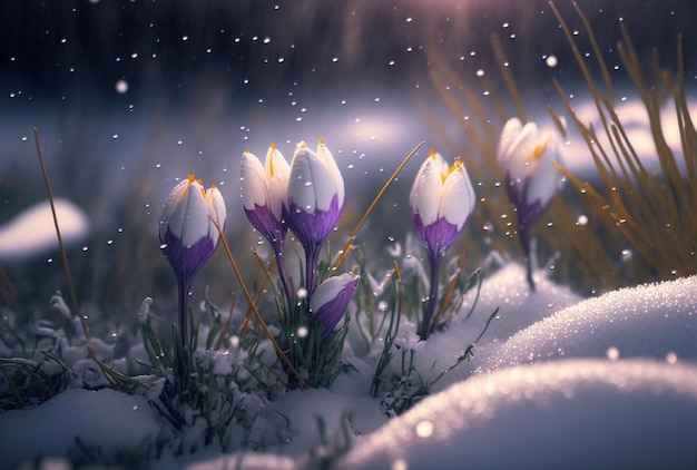 Crocuses