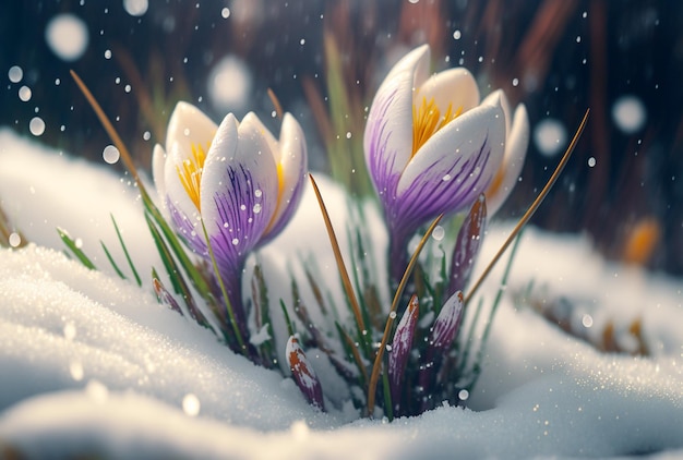 Crocuses