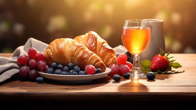 Croissant Breakfast Delight