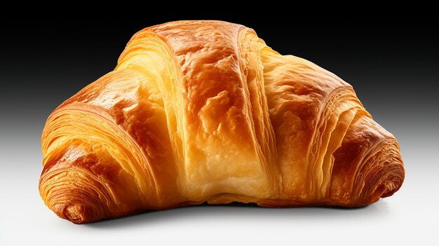 Croissant France on Transparent Background