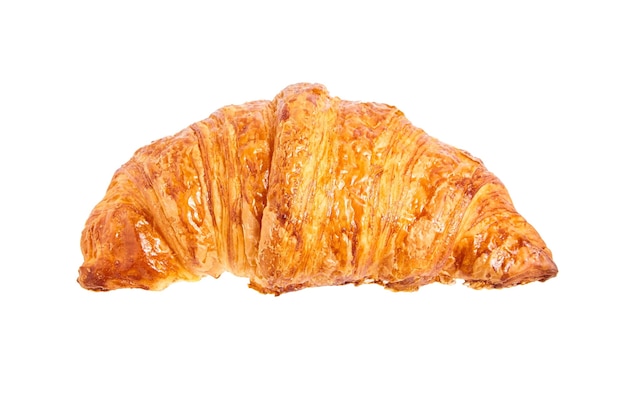 Croissant geïsoleerd op wit