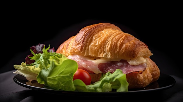 Croissant ham en kaas