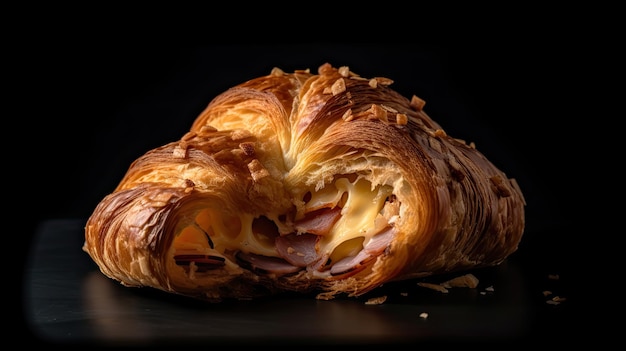 Croissant ham en kaas