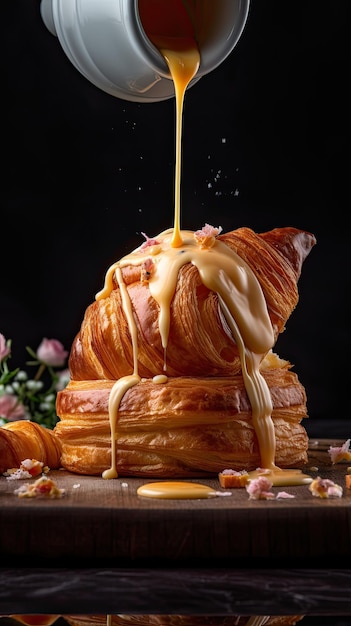 Croissant ham en kaas