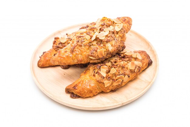 croissant with almonds