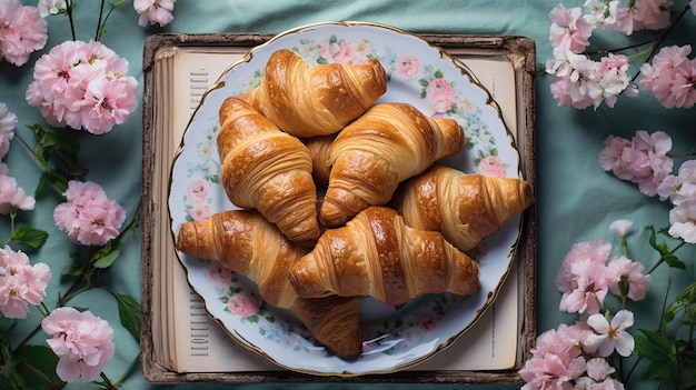 Photo croissants cookbook photo