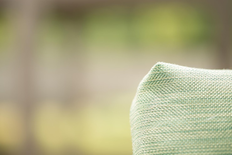 Photo cropped image of cushion