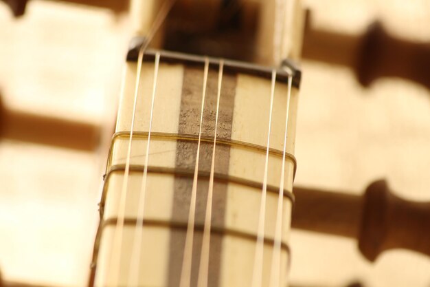 Photo cropped image of guitar