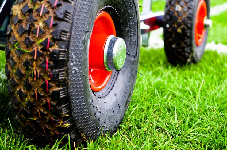 How to inflate lawn mower tire How to inflate lawn mower tire