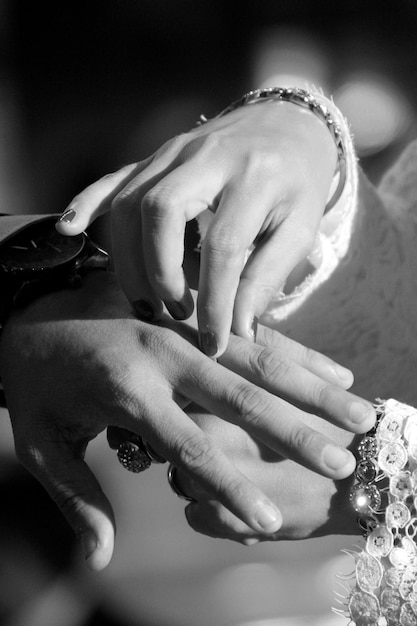 Cropped image of womans hands