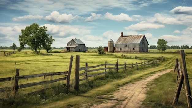 Crops fence farm