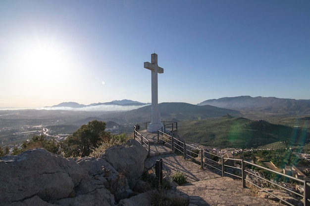 The Cross of the Castle of Santa Catalina It is an interesting viewpoint with a cross