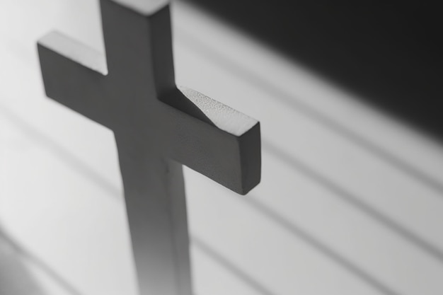 A cross is shown with the word jesus on it.