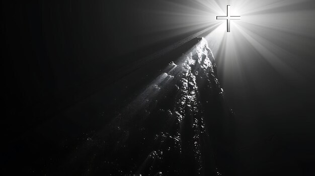 Cross Light Rays With Bright Light and Silver Cool Color Lig Texture Effect Y2K Collage Background