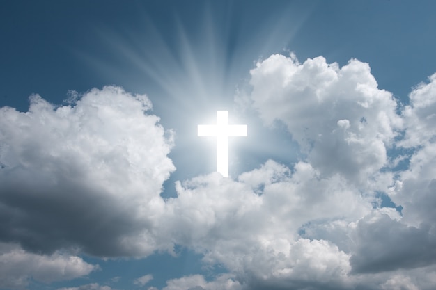 cross in sky