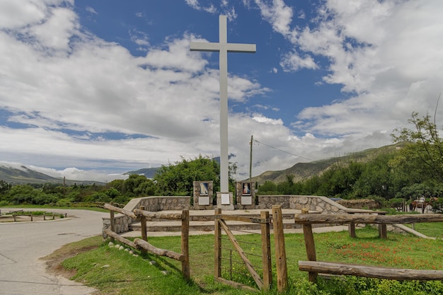 Photo cross in tafi del valle in tucuman argentina