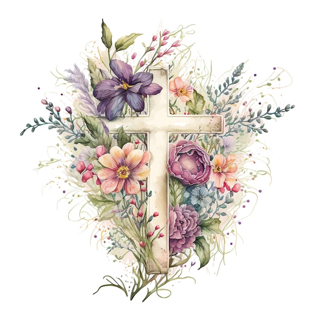 Cross watercolor 37