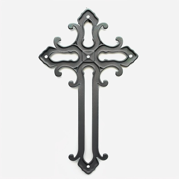 Foto una croce con una croce su di essa che dice il nome su di essa