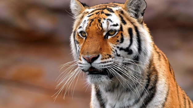 Photo the crossbreed tiger wild cat