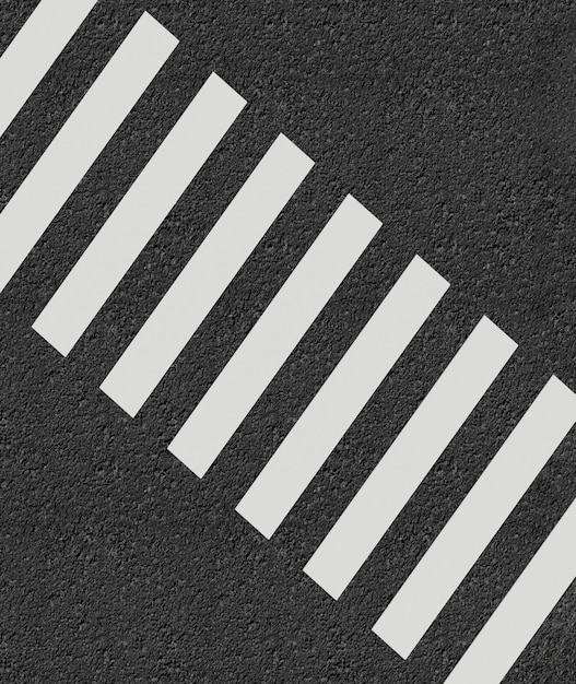 Photo crosswalk minimal style 3d rendering